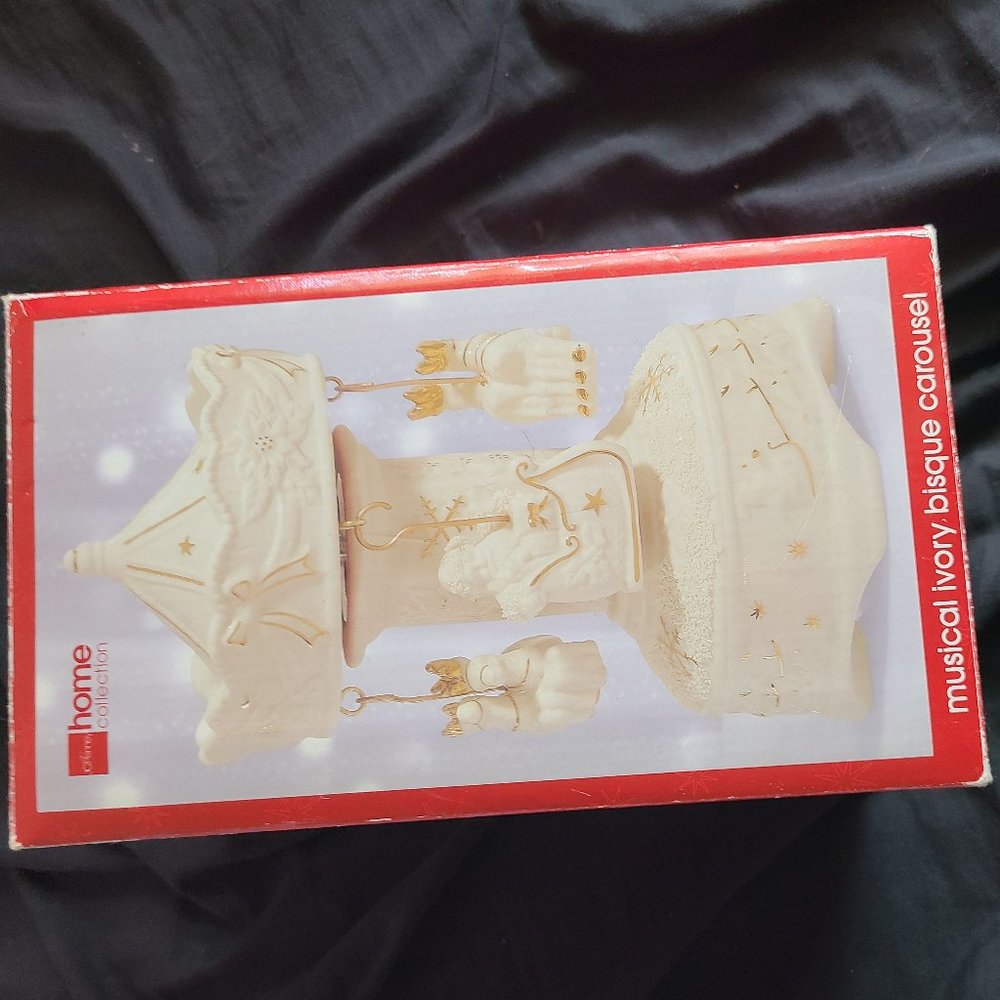 Ivory Christmas Carousel